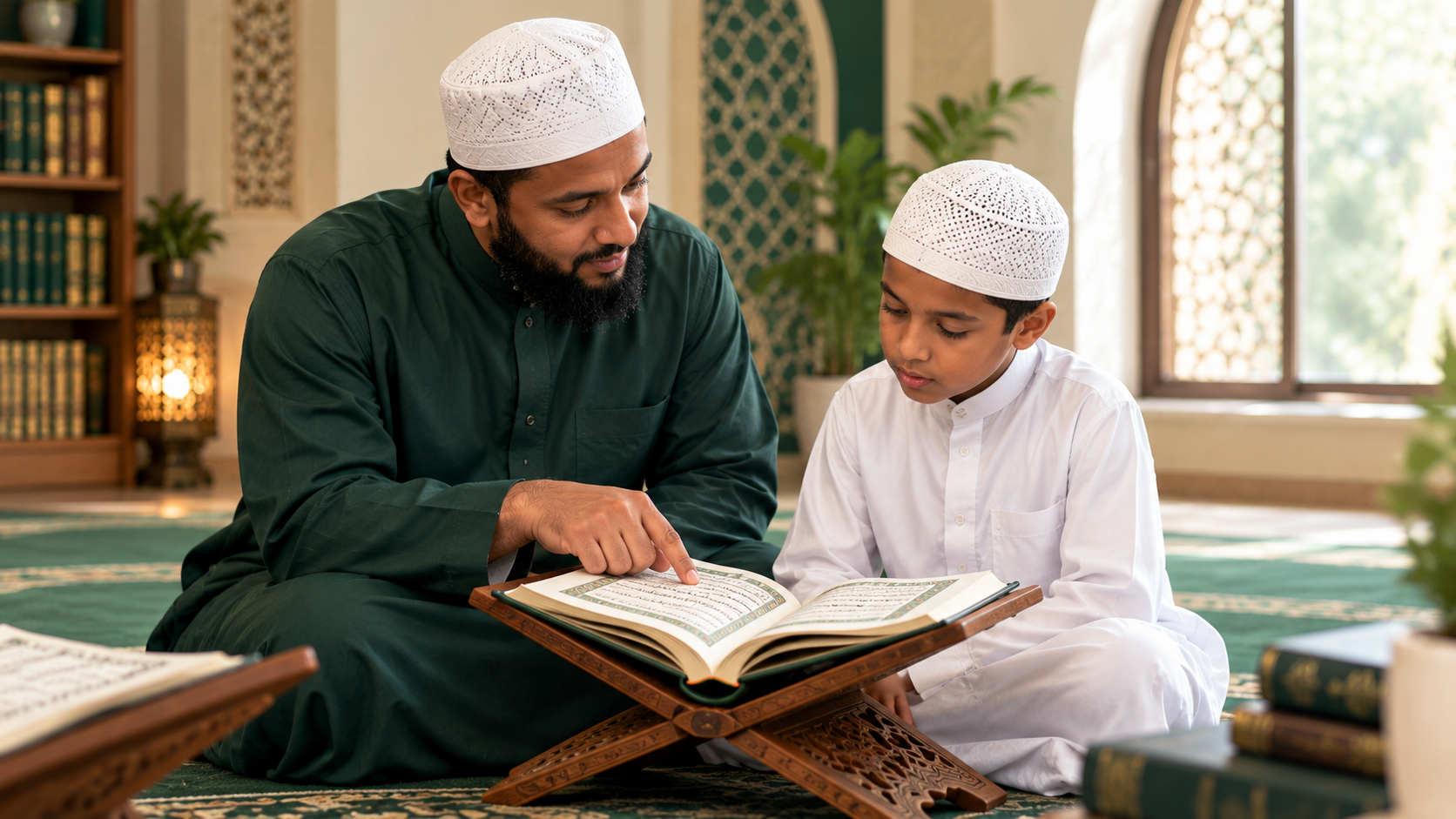 Quranic learning at Tarteel Centre